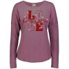 3077 Ladies' Extra Soft Tri-Blend Longsleeve Thumbnail